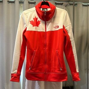 THE NORTH FACE LADIES RU/14 CANADA ZIP UP JACKET